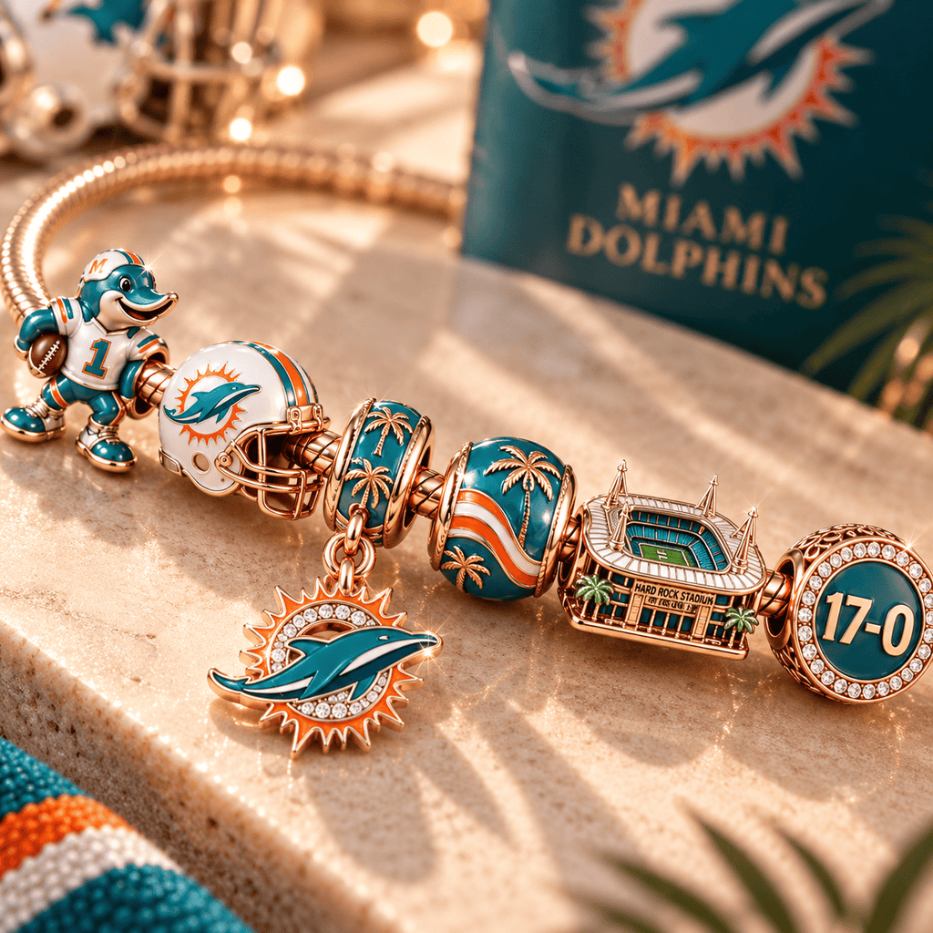 MDP Gold Charm Bracelet Set NHVH
