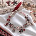 TTRR Silver Charm Bracelet Set PTKL