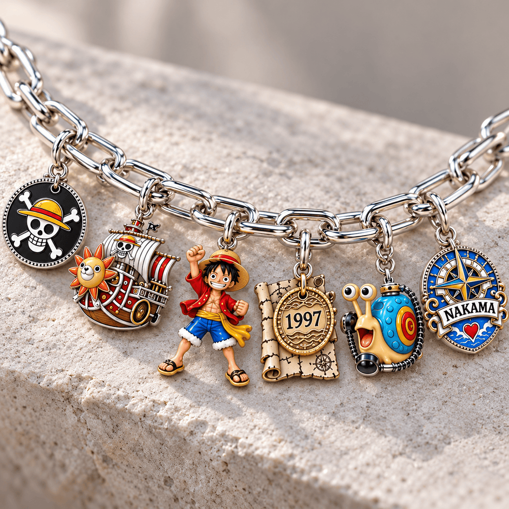 OPC Silver Charm Bracelet Set NTVA